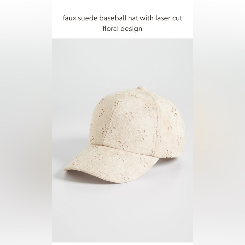 Maurices Beige Faux Suede Hat